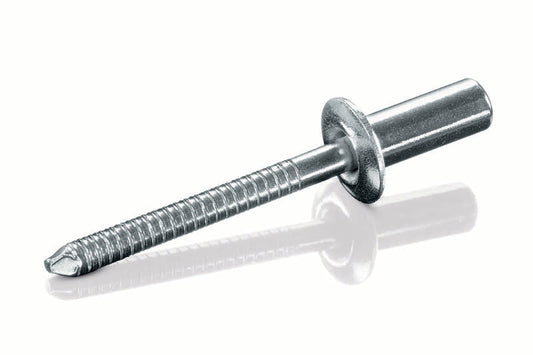  1/4" (.376-.500" Grip) Dome Head Stainless / Stainless Closed End Blind Rivet (250 / box)