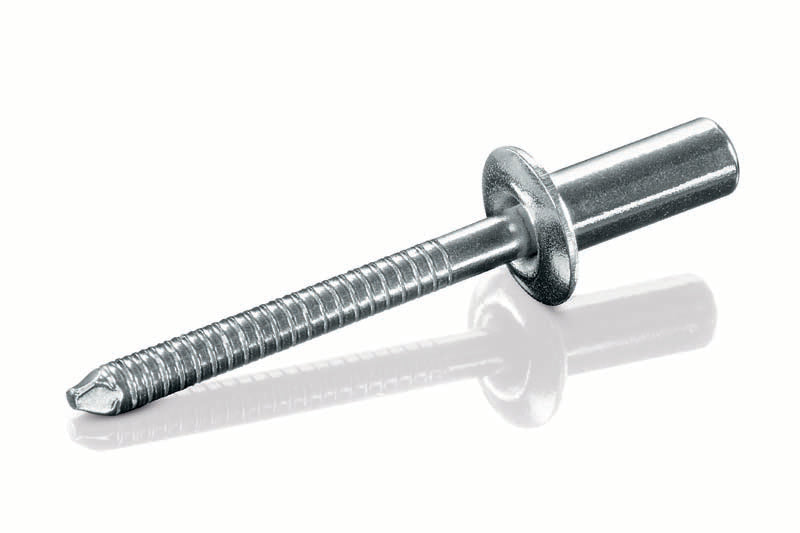  1/8" (.063-.125" Grip) Dome Head Stainless / Stainless Closed End Blind Rivet (1000 / box)