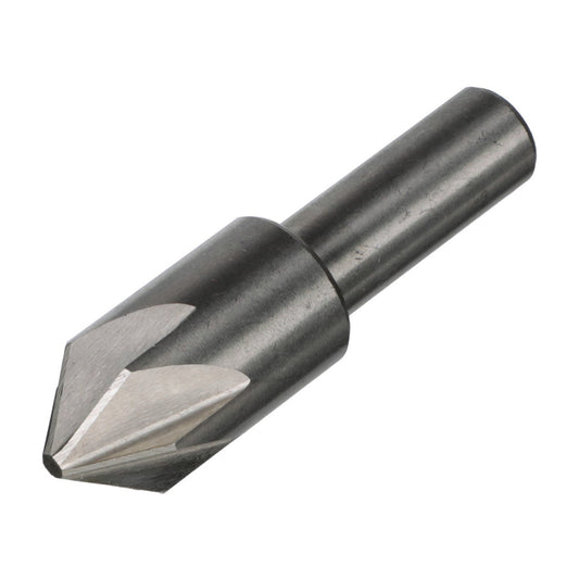 1/2" 60° HSS 6-Flute Chatterless Countersink