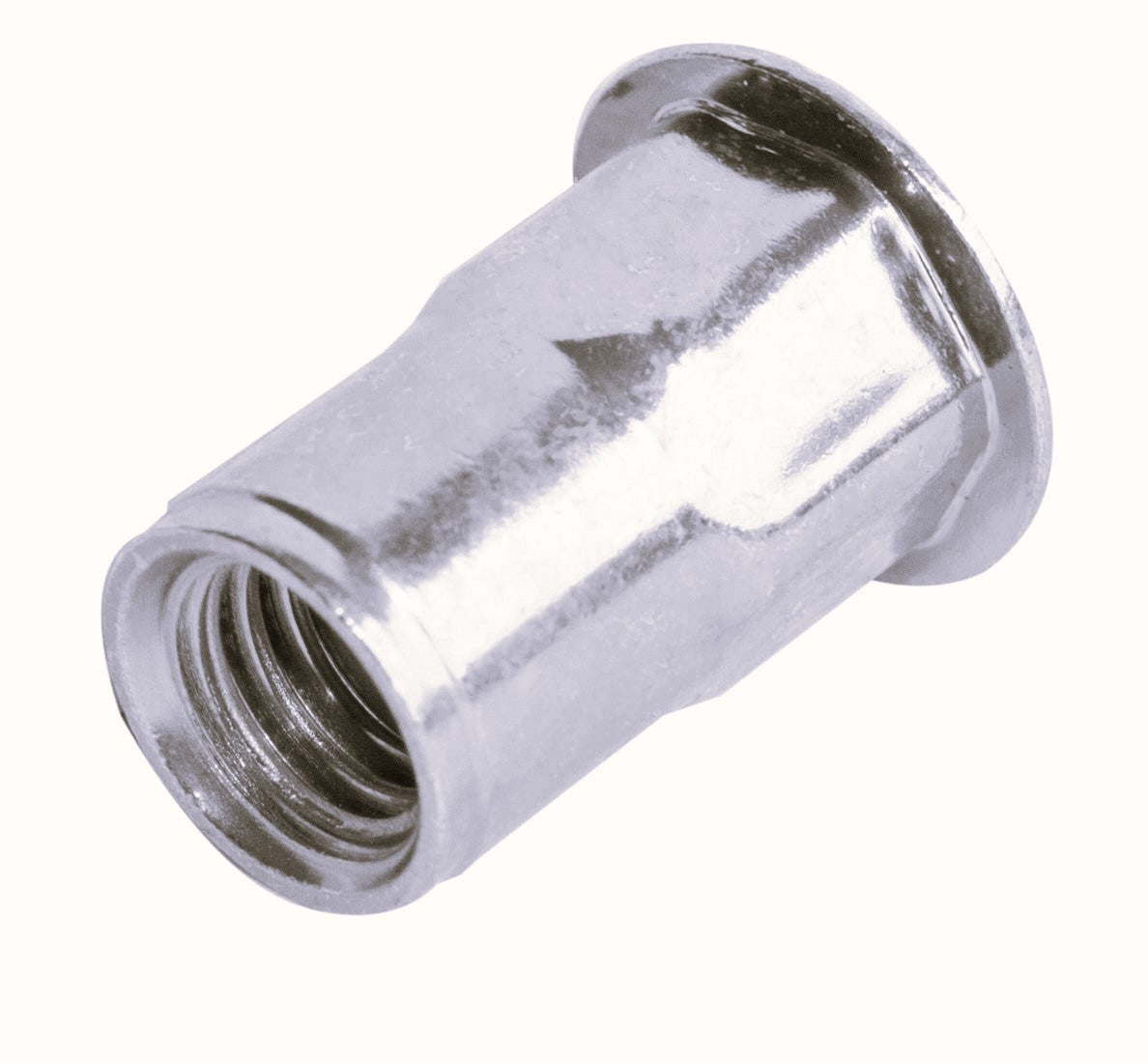 Large Flange Hex Threaded Insert - Stainless