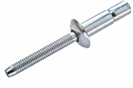 1/4" (.080-.375" Grip) Dome Head Stainless/Stainless M-LOCK Blind Rivet (250/box)