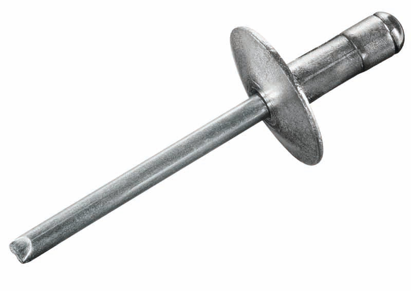  3/16" (.500-.781" Grip) Large Flange Aluminum / Steel MULTI-Grip Blind Rivet (250 / box)