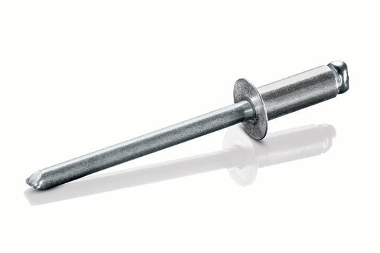 3/16" (.376-.500 Grip) Countersunk Aluminum/Steel Blind Rivet (500/box)