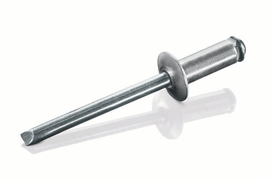 5/32" (.591-.787" Grip) Dome Head Aluminum/Steel "Star" Peel Type Blind Rivet (500/box)