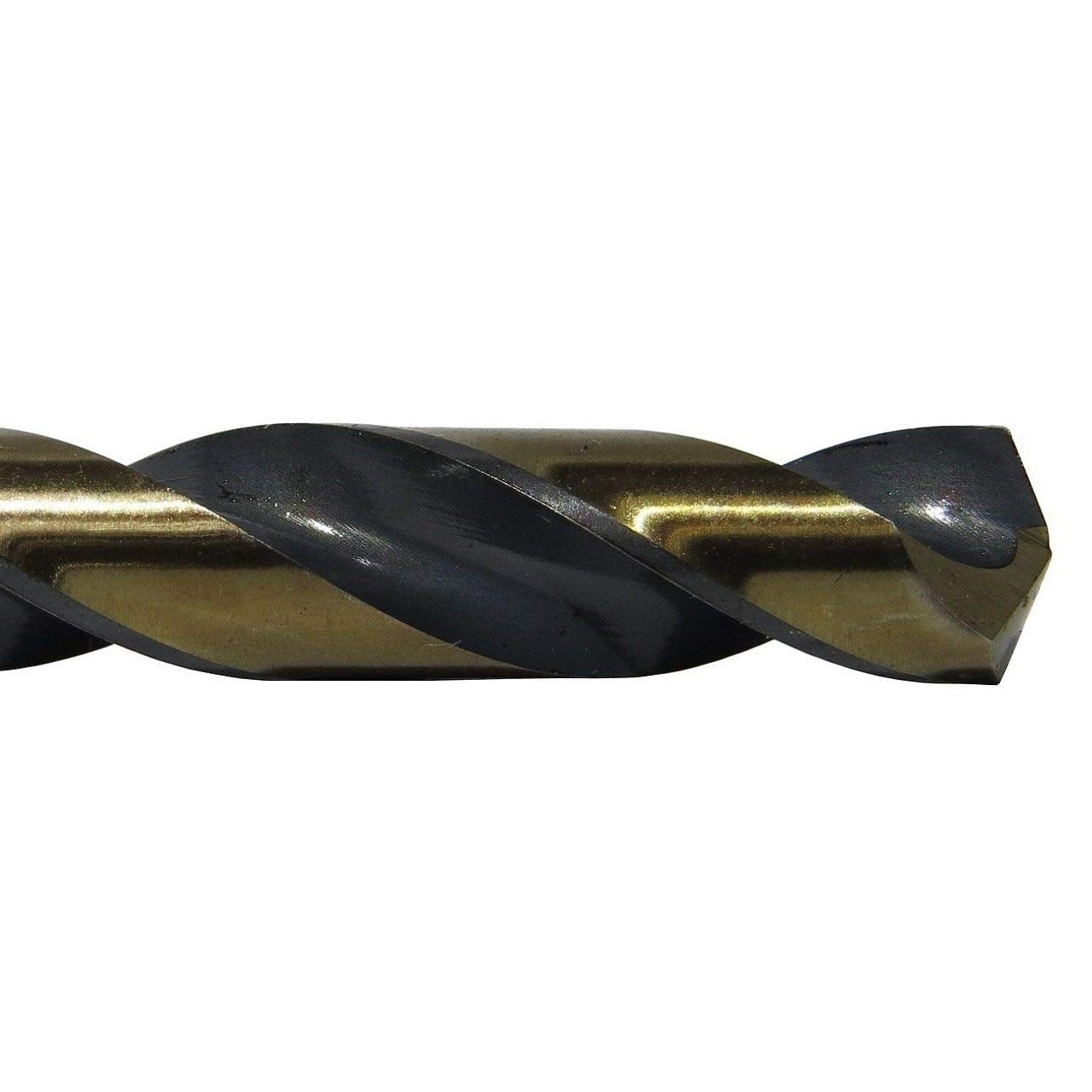 3/8" Black & Gold Jobber Length Drill