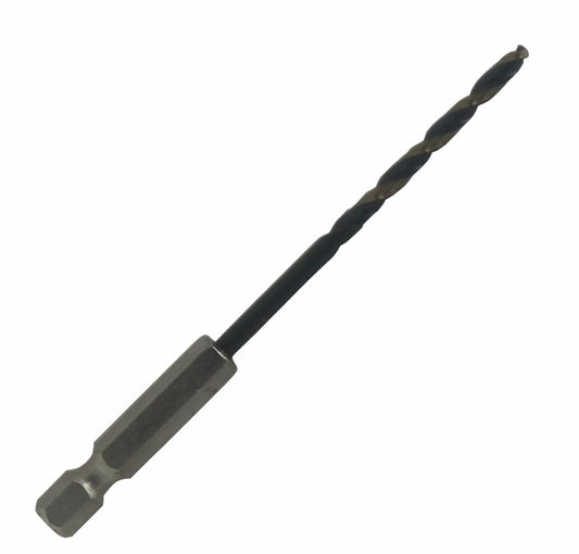 1/8" Hex Shank Black & Gold HSS Drill