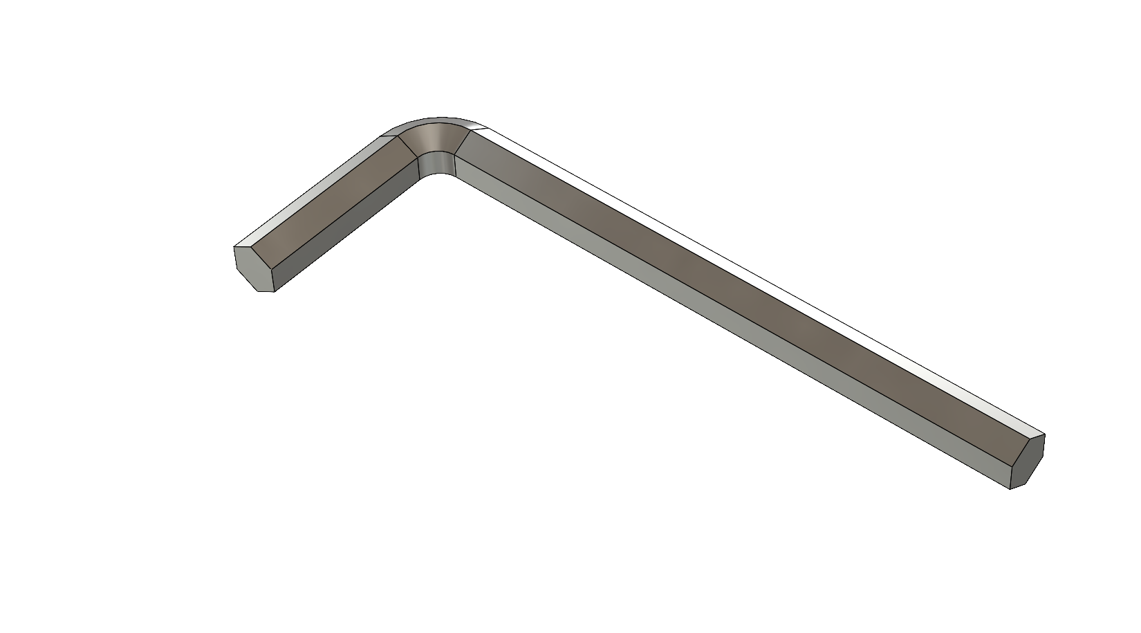 a short arm hex key